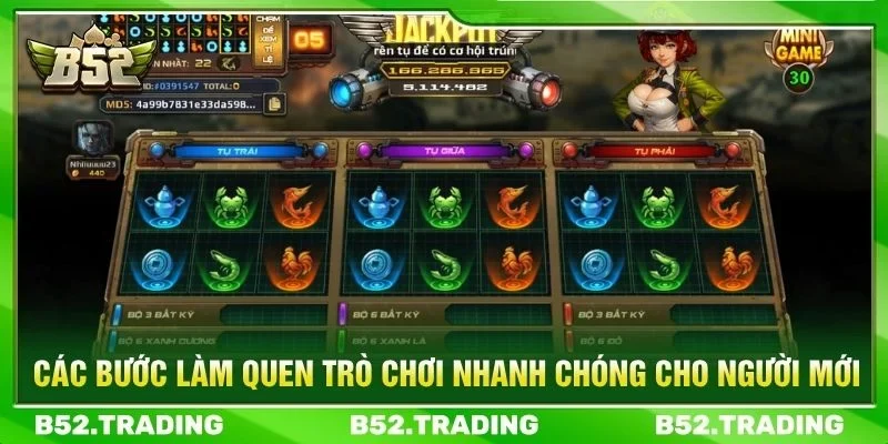 Các bước làm quen trò chơi nhanh chóng cho người mới