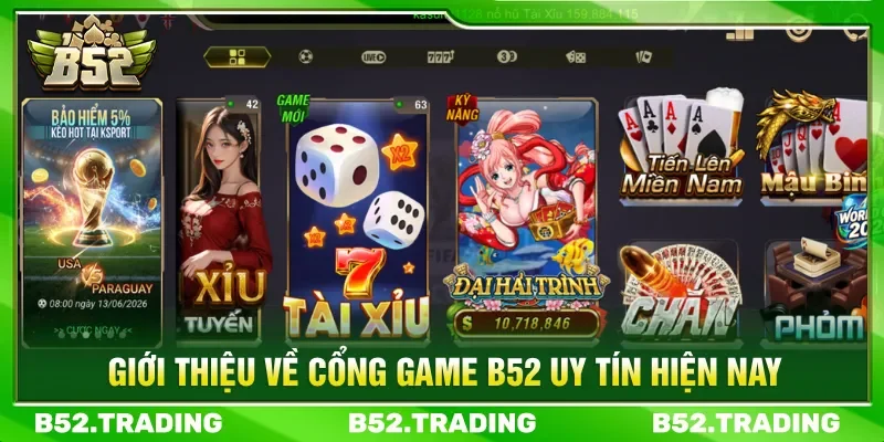 Giới thiệu thương hiệu B52 giấy phép hoạt động đầy đủ