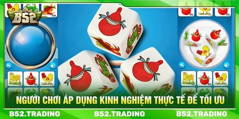 Người chơi áp dụng kinh nghiệm thực tế để tối ưu